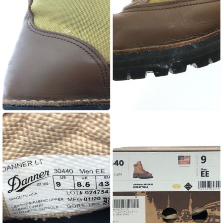  Danner ダナー メンズブーツ ライトブーツ アウトドアブーツ マウンテンブーツ 26.5cm ゴアテックス 30440 カーキ