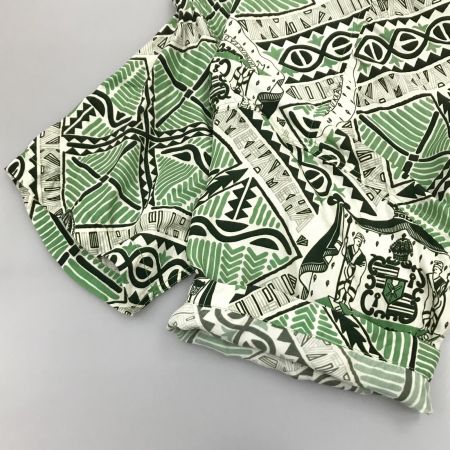  SUN SURF サンサーフ シャツ アロハシャツ 夏物 SIZE L メンズ スペシャルエディション HAWAIIAN MONARCH SS39479 グリーン