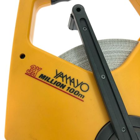 YAMAYO ヤマヨ測定器 サンエックス ミリオン 100M ガラス繊維巻尺 幅 12.5mm