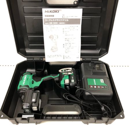  HiKOKI ハイコーキ 電動工具 充電式 10.8V コードレスドライバドリル 充電器・充電池2個・ケース付 PSEマーク有 DB12DD