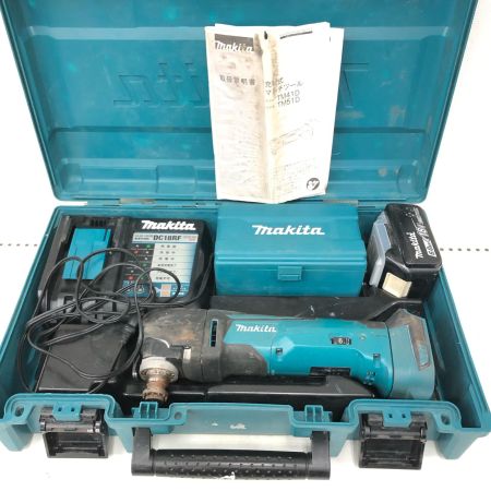  MAKITA マキタ 電動工具 コードレス式 18V 充電式マルチツール 充電器・充電池・ケース付 PSEマーク有 TM51D