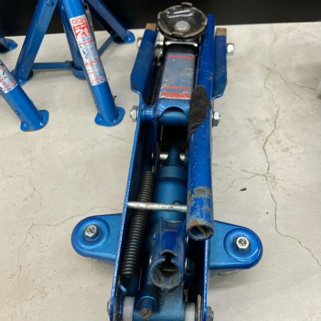 【発送不可　店頭受取のみ】工具 工具関連用品 ジャッキセット 2t ジャッキスタンド+フロアジャッキ