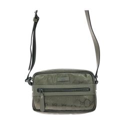 ▼▼ GUCCI グッチ レディース ショルダーポーチ ショルダーバッグ GGインプリメ 201447 メタリックゴールド Bランク