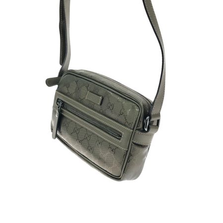  GUCCI グッチ レディース ショルダーポーチ ショルダーバッグ GGインプリメ 201447 メタリックゴールド