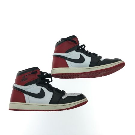  NIKE ナイキ メンズスニーカー Air Jordan 1 Retro High OG つま黒 28.5cm DZ5485-106 ブラック×レッド