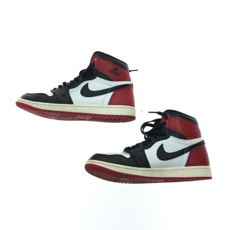  NIKE ナイキ メンズスニーカー Air Jordan 1 Retro High OG つま黒 28.5cm DZ5485-106 ブラック×レッド