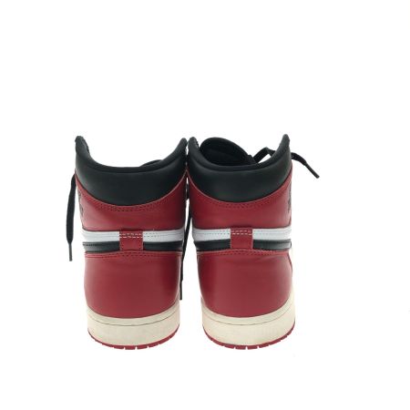  NIKE ナイキ メンズスニーカー Air Jordan 1 Retro High OG つま黒 28.5cm DZ5485-106 ブラック×レッド