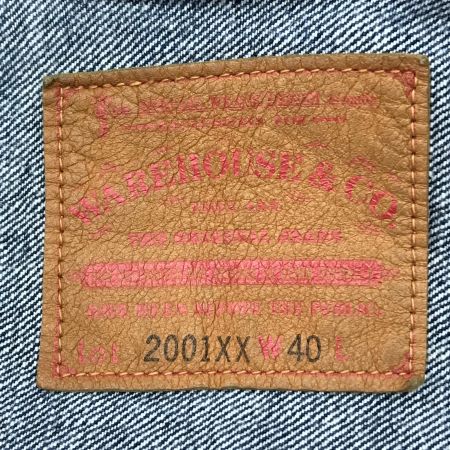  warehouse ウェアハウス  ジャケット デニムジャケット  ブルー ブランド SIZE 40 メンズ 1st ブルー
