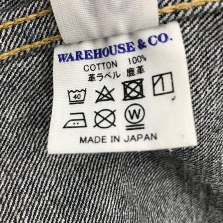  warehouse ウェアハウス  ジャケット デニムジャケット  ブルー ブランド SIZE 40 メンズ 1st ブルー