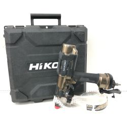 ▼▼ HiKOKI ハイコーキ エアツール 41mm 高圧ネジ打機 ケース・保護メガネ・取説付 WF4HS ゴールド Bランク