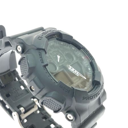  CASIO カシオ メンズ腕時計 デジアナウォッチ クオーツ G-SHOCK Gショック ビッグフェイス GA-100