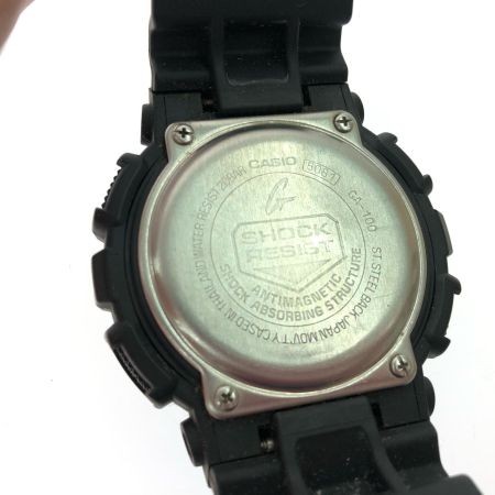  CASIO カシオ メンズ腕時計 デジアナウォッチ クオーツ G-SHOCK Gショック ビッグフェイス GA-100