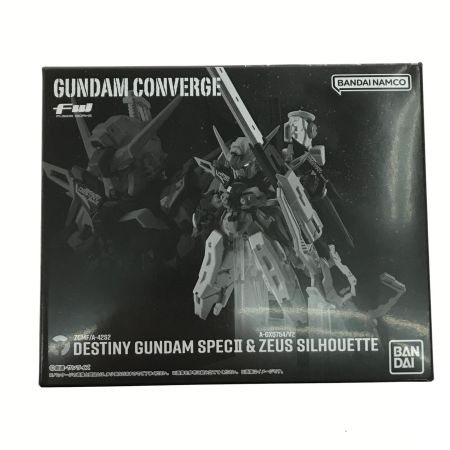   食玩 GUNDAM CONVERGE デスティニーガンダムSpecII＆ゼウスシルエット