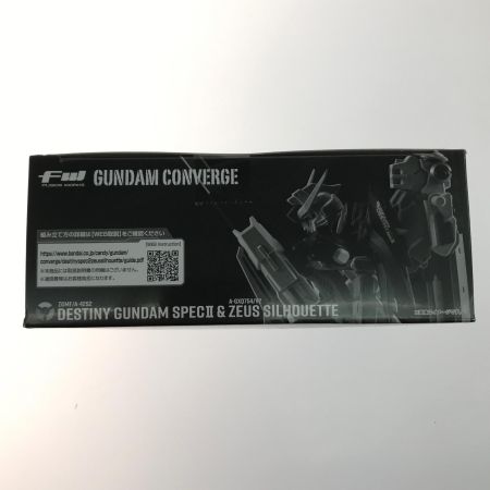   食玩 GUNDAM CONVERGE デスティニーガンダムSpecII＆ゼウスシルエット