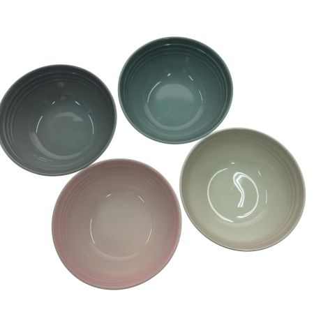 LE CREUSET ルクルーゼ 洋食器 シリアルボウル 16cm×4個セット