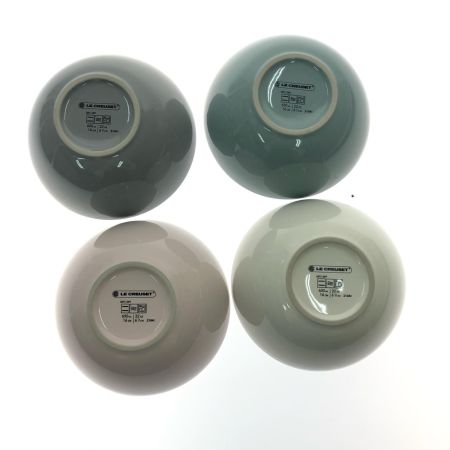  LE CREUSET ルクルーゼ 洋食器 シリアルボウル 16cm×4個セット