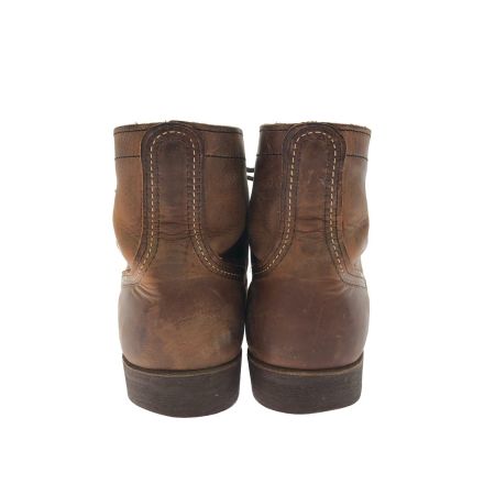  RED WING レッドウィング メンズブーツワークブーツ アイアンレンジ ビブラムソール コッパー 26.5cm 8085 ブラウン