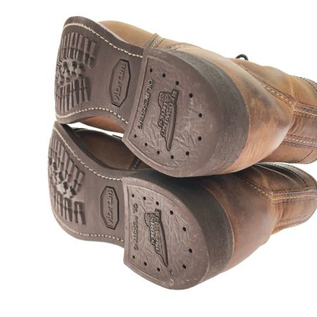  RED WING レッドウィング メンズブーツワークブーツ アイアンレンジ ビブラムソール コッパー 26.5cm 8085 ブラウン