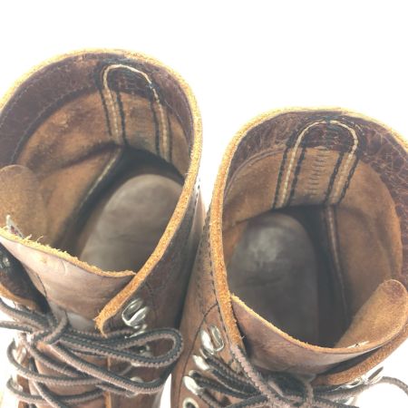  RED WING レッドウィング メンズブーツワークブーツ アイアンレンジ ビブラムソール コッパー 26.5cm 8085 ブラウン