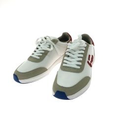 ▼▼ via sangacio サンガッチョ メンズスニーカー にゅ BLOW ローカットスニーカー 25cm ホワイト Aランク