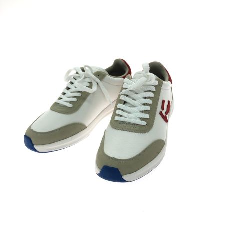  via sangacio サンガッチョ メンズスニーカー にゅ BLOW ローカットスニーカー 25cm ホワイト