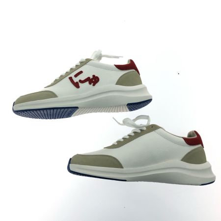  via sangacio サンガッチョ メンズスニーカー にゅ BLOW ローカットスニーカー 25cm ホワイト