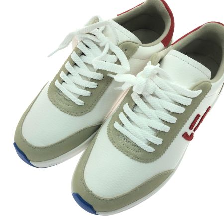  via sangacio サンガッチョ メンズスニーカー にゅ BLOW ローカットスニーカー 25cm ホワイト