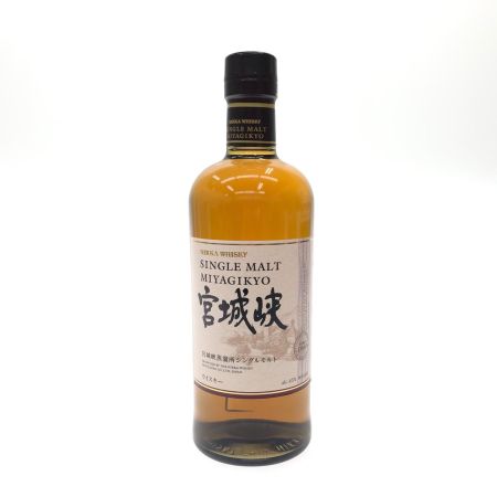 【北海道内限定発送】 ASAHI BREWERIES アサヒビール ジャパニーズウイスキー シングルモルトウイスキー 宮城峡 700ml 未開栓