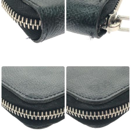  LOUIS VUITTON ルイヴィトン メンズ 長財布 ジッピーウォレット ダミエグラフィット ヴェルティカル N63095 ブラック