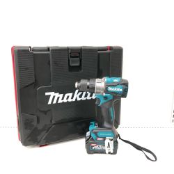 ▼▼ MAKITA マキタ コードレス式 40V 充電式ドライバドリル 充電器・充電池2個・ケース付 PSEマーク有 DF001GRDX ブルー Aランク