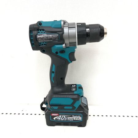  MAKITA マキタ コードレス式 40V 充電式ドライバドリル 充電器・充電池2個・ケース付 PSEマーク有 DF001GRDX ブルー