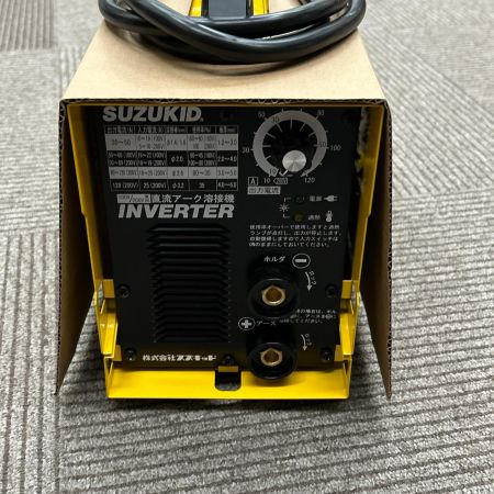  SUZUKID 直流アーク溶接機 インバーター SIM-120 イエロー