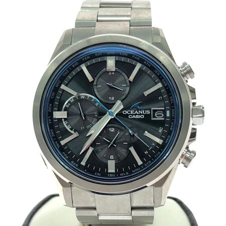  CASIO カシオ メンズ腕時計 ソーラー電波 OCEANUS オシアナス クラシックライン デイデイト OCW-T4000