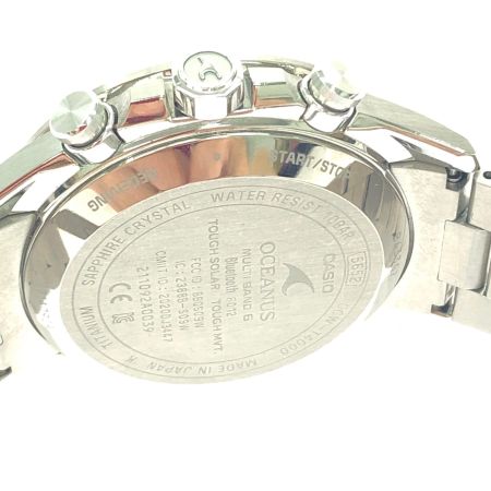 CASIO カシオ メンズ腕時計 ソーラー電波 OCEANUS オシアナス クラシックライン デイデイト OCW-T4000
