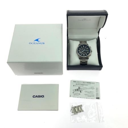  CASIO カシオ メンズ腕時計 ソーラー電波 OCEANUS オシアナス クラシックライン デイデイト OCW-T4000