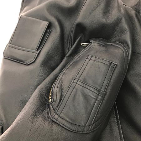  MORGAN MEMPHIS BELLE レザージャケット SIZE M メンズ ネイビー