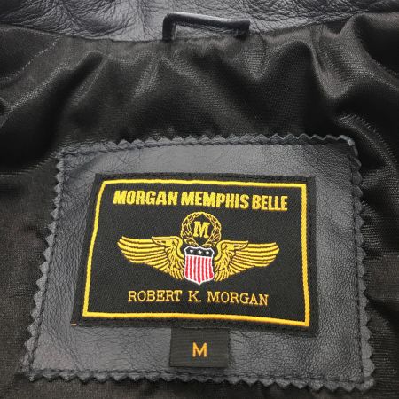  MORGAN MEMPHIS BELLE レザージャケット SIZE M メンズ ネイビー