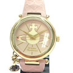  Vivienne Westwood ヴィヴィアン・ウエストウッド レディース腕時計 クオーツ  VV006PKPK Bランク