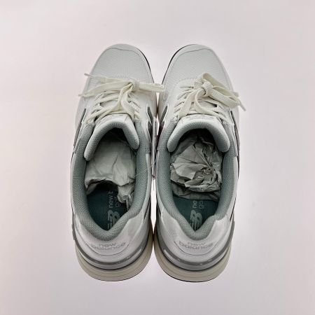  NEW BALANCE ニュー・バランス スパイクレス ゴルフシューズ UGS574S3 ホワイト SIZE 25.5cm