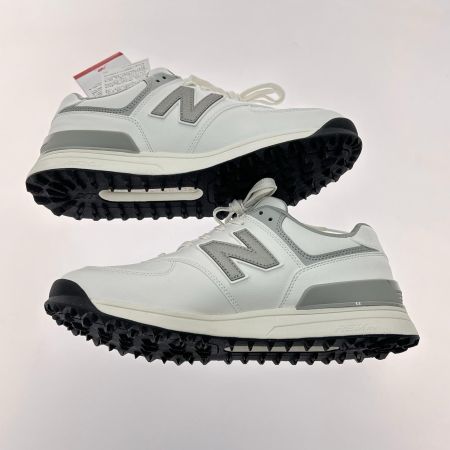  NEW BALANCE ニュー・バランス スパイクレス ゴルフシューズ UGS574S3 ホワイト SIZE 25.5cm