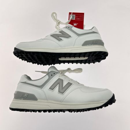  NEW BALANCE ニュー・バランス スパイクレス ゴルフシューズ UGS574S3 ホワイト SIZE 25.5cm