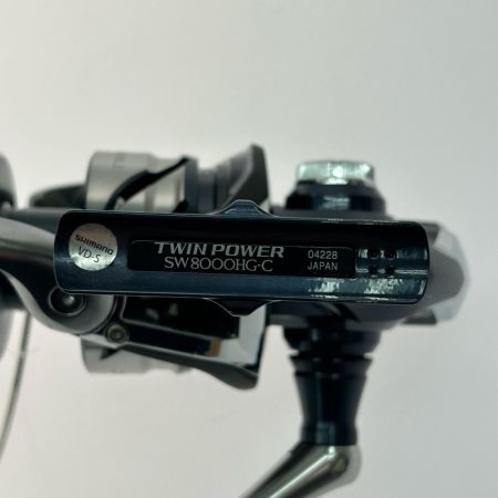  SHIMANO シマノ スピニングリール 21ツインパワーSW 8000HG 04228