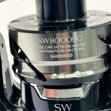  SHIMANO シマノ スピニングリール 21ツインパワーSW 8000HG 04228