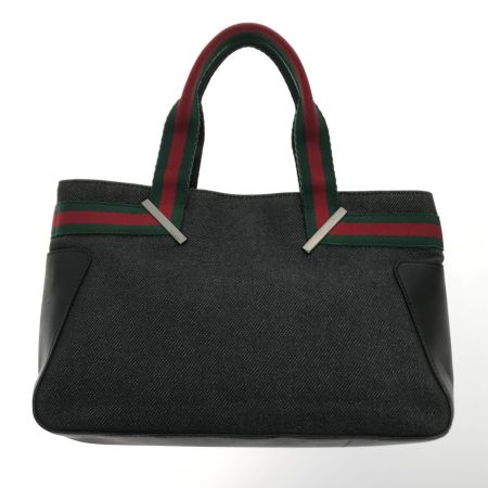  GUCCI グッチ バッグ トートバッグ GG  皮部分にキズあり ★ 73984-212792 ブラック