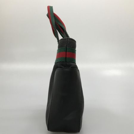  GUCCI グッチ バッグ トートバッグ GG  皮部分にキズあり ★ 73984-212792 ブラック