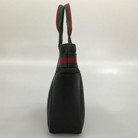  GUCCI グッチ バッグ トートバッグ GG  皮部分にキズあり ★ 73984-212792 ブラック