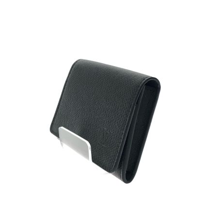  LOUIS VUITTON ルイヴィトン 名刺入れ タイガ アンヴェロップ カルト ドゥ ヴィジット NM イニシャル入 M64595 ノワール