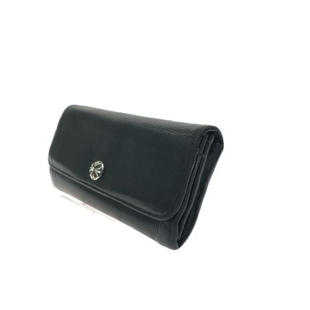  CHROME HEARTS クロムハーツ メンズ 長財布 JUDY ジュディ ウォレット クロスボール 2246-304-0410-0900 ブラック