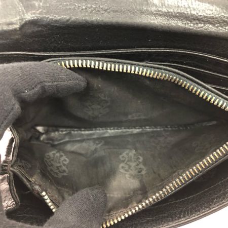  CHROME HEARTS クロムハーツ メンズ 長財布 JUDY ジュディ ウォレット クロスボール 2246-304-0410-0900 ブラック