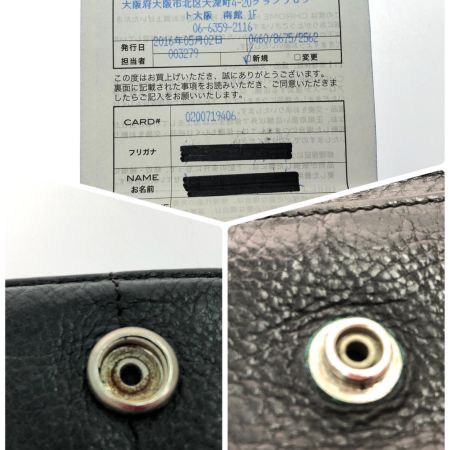  CHROME HEARTS クロムハーツ メンズ 長財布 JUDY ジュディ ウォレット クロスボール 2246-304-0410-0900 ブラック